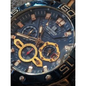 NAVIFORCE NF8019 Rugged cool watch leather band